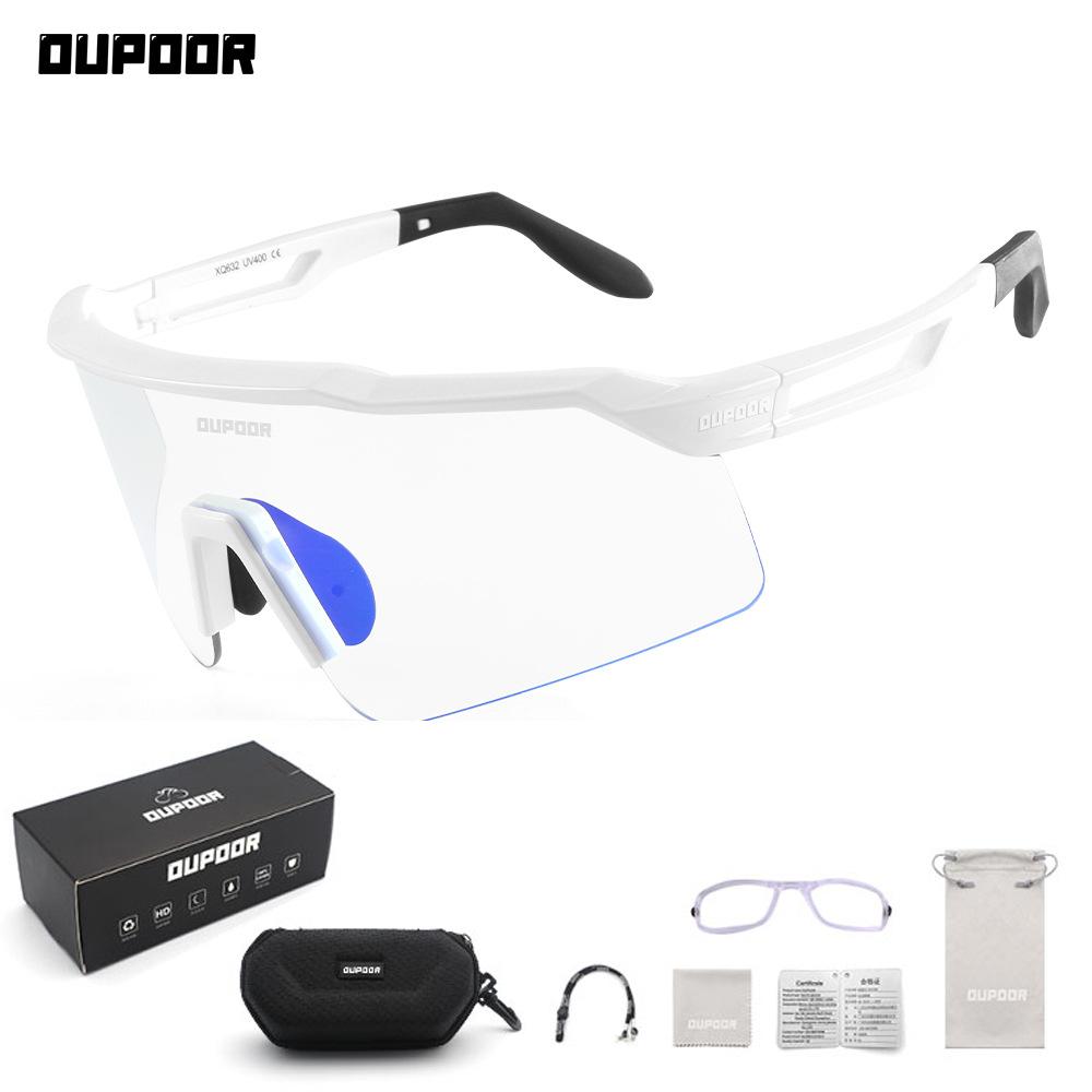 

Cross Border New Cycling Glasses Intelligent Color Changing Colorful Anti Fog Outdoor Running Sports Eye Protection Windproof