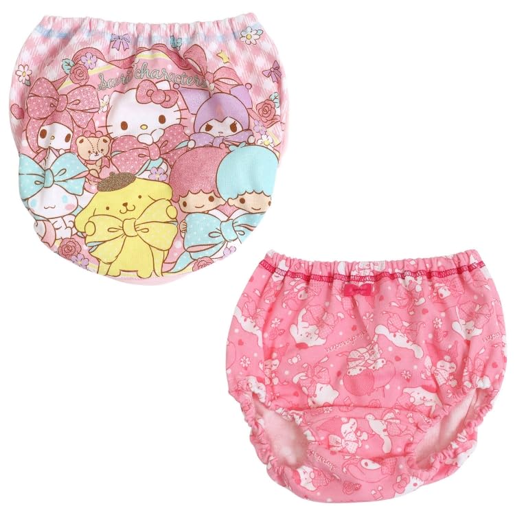 

Airin Хипстер Бандай Санрио Персонажи Премиум Узор A 572 Шорты, Шорты, Набор из 2 штук, (Размеры 100см/110см/120см/130см), Ассортимент для девочек,