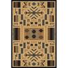 Living Room Rug Southwestern Navajo Aztec Printed Large Rectangular Carpet Non Slip for Coffee Table Sofa Floor Decor