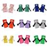 1 Pair Magnetic Hand Socks Solid Color Long Socks with 3D Character Arm Holding Hands Wearable Socks Daily Wear