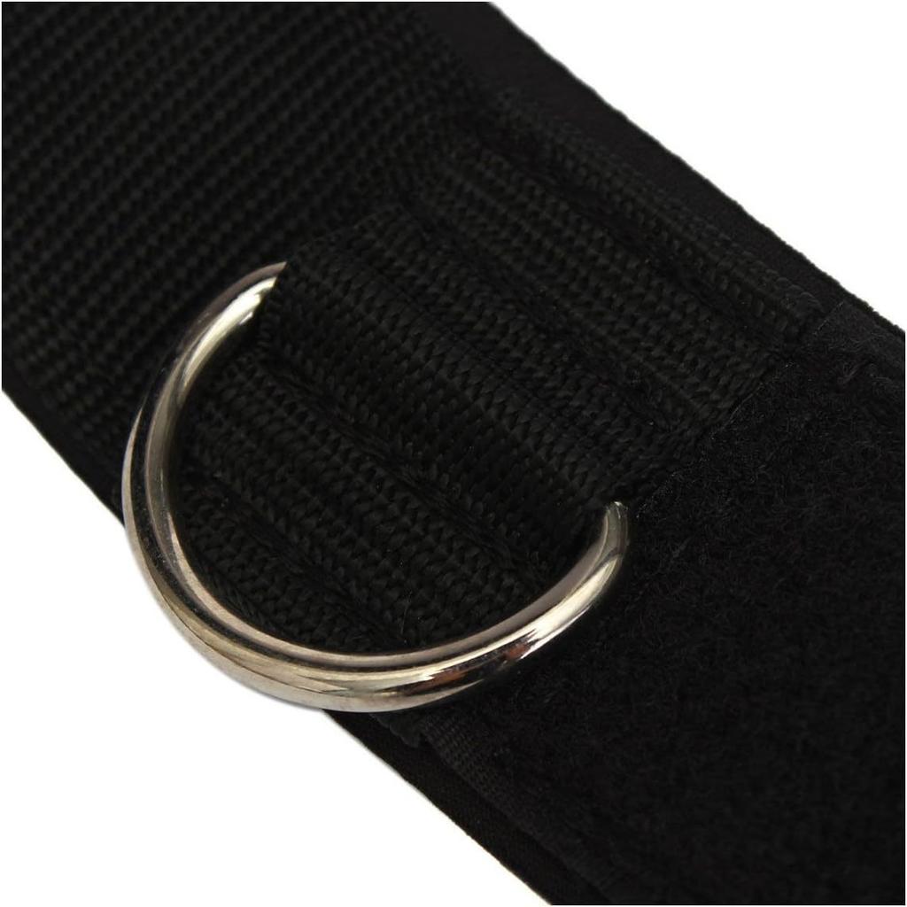 Gantry Knöchelschnalle Einzelne D-Schnalle Fitness Fußring Hüfte Bein Trainingsgurt Knöchel Elastikband Zubehör