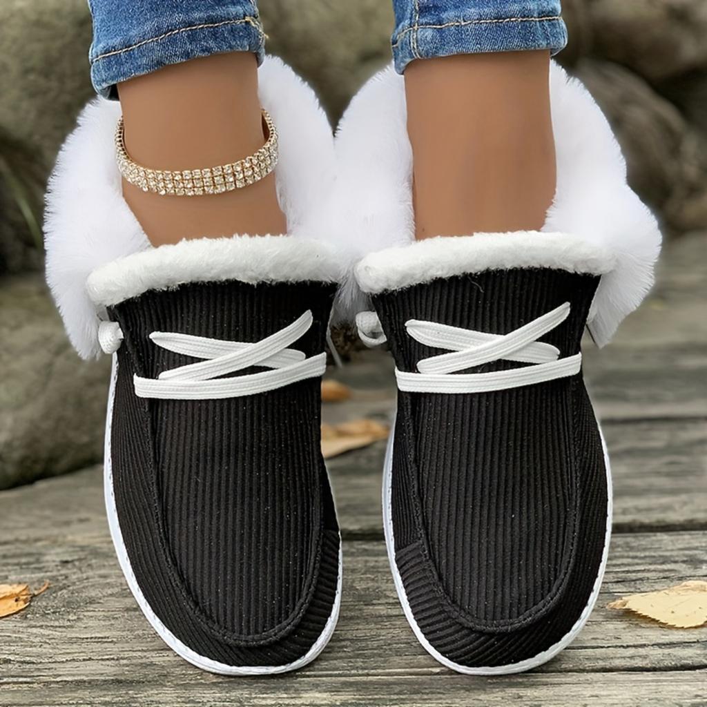 Shallow Mouth Women's Casual Sports Shoes, Simple and Classic One Foot Kick, Winter Fashionable Women's Shoes for Daily Commuting