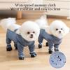 Dog Winter Clothes Pet Shoes Outing Accessories Dog Shoes Windproof Dirt Four Seasons Universal Accessories For Dogs Jacket