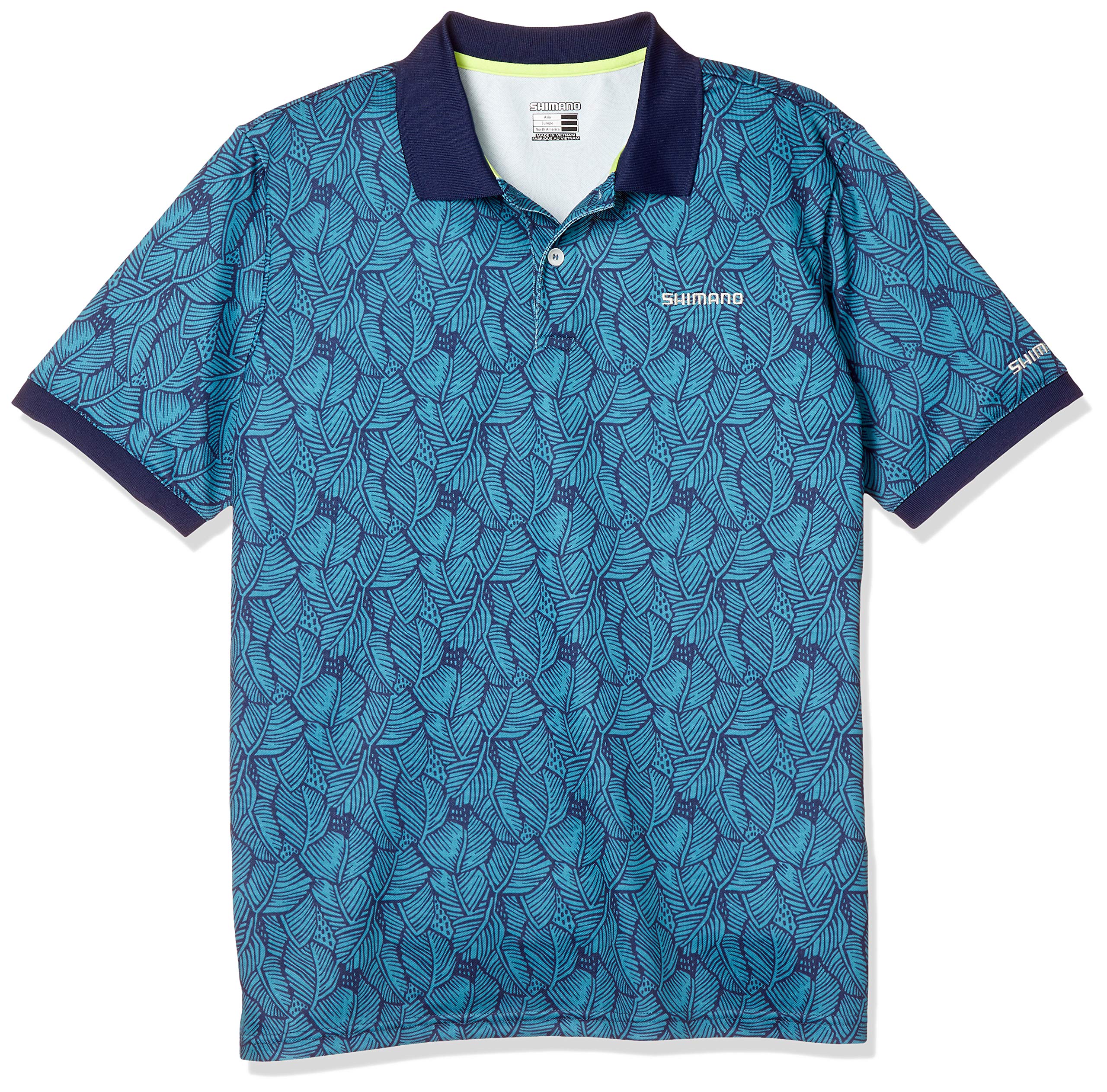 

SHIMANO Explorer Polo Shirt (Short Sleeve) SH-073S Botanical Blue S
