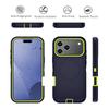 Rugged Hybrid OTT Armor Hard PC+TPU Back Cover For IPhone 17 16 Pro Max 15 14 13 Box Magnetic Charging Anti-Drop Protection Case