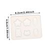 3D Nail Art Silicone Molds Manicure Bean Color Card Molds Nail Art Color Chart Making Nail Carving Mould