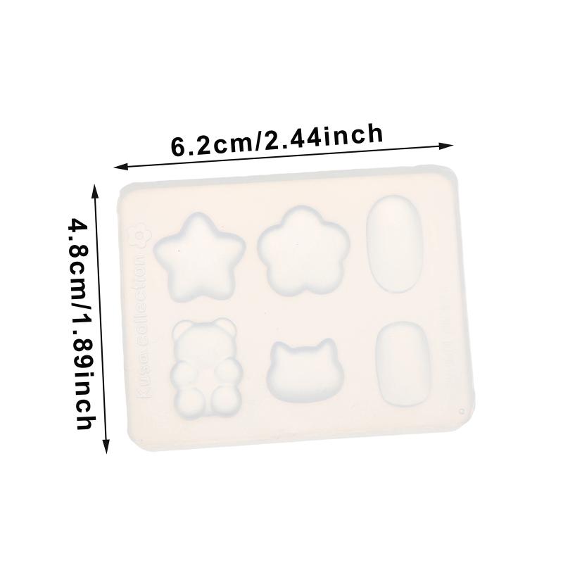 

3D Nail Art Silicone Molds Manicure Bean Color Card Molds Nail Art Color Chart Making Nail Carving Mould