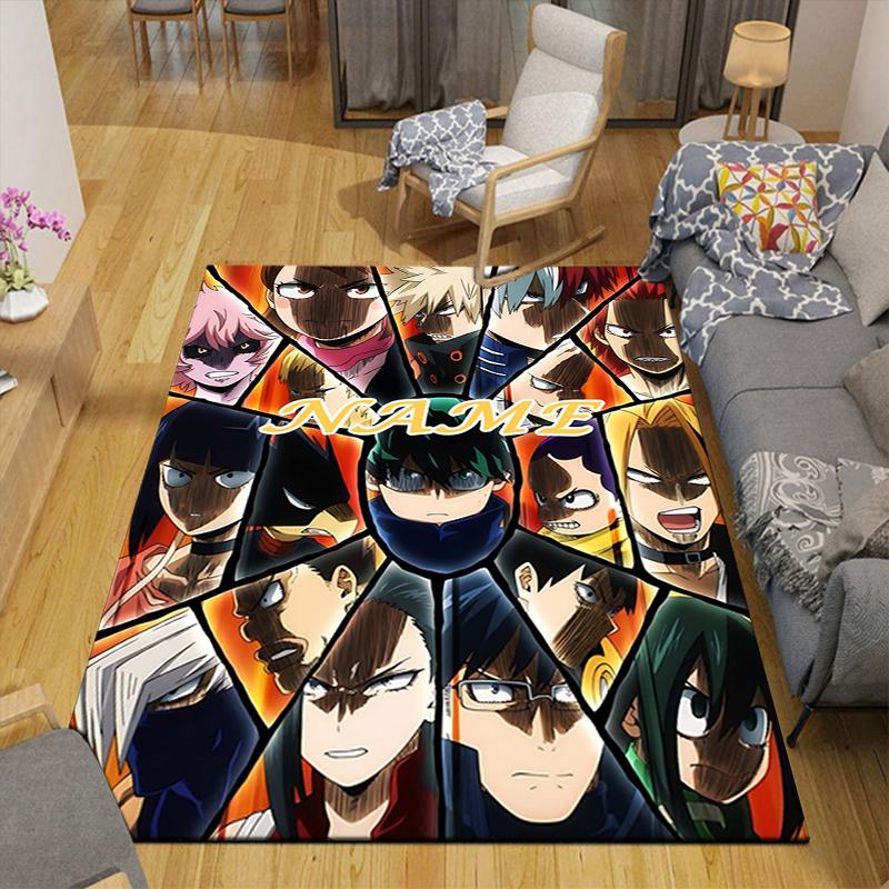 Custom 1Pc Heroic Battle Unleashed Rug Office Carpet Indoor Outdoor Entrance Doormat Nonslip Soft And Comfortable Living Room D2915123