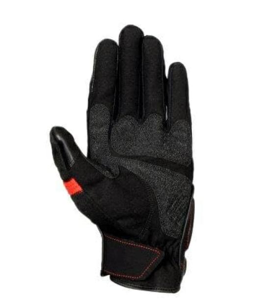 Elf Motorcycle Nero Mesh Size Black Red EG-S527 Gloves, Spring/Summer Model, Gloves, Small, &