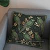 2D Stylish Golden Birds Pattern Decorative Pillow Pattern Cushion Cover Suitable For Sofa Bedroom Car Pillow Cover