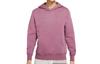 Sweatshirts Women's Light Mulberry Red Hooded Moderate Regular CU6622-533