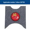Zhi Jie Ling Meng M8 Motorcycle Wear-Resistant Waterproof Anti-Slip Foot Pedal Mats