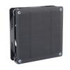 High Conversion Efficiency Mini Pet Ventilator Solar Exhaust Fan Dual Fans ABS Material Outdoor Ventilation Equipment For RV Trailer Shed