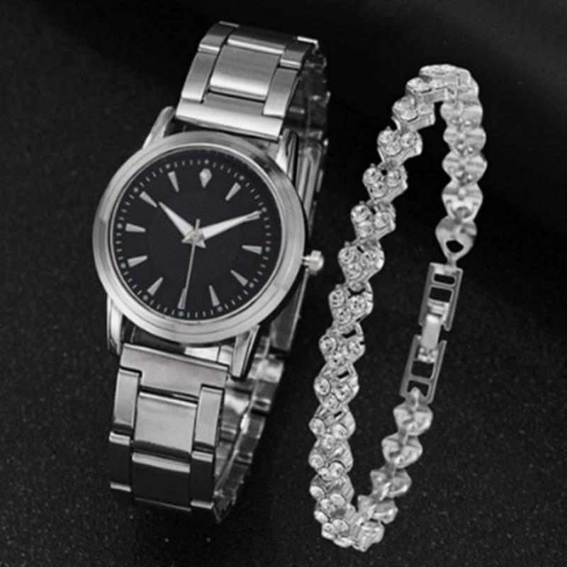 

Automatic Couple Steel Belt Watch Simple And Generous Luminous Business Watch Men S And Women S Glass Quartz Watch large price