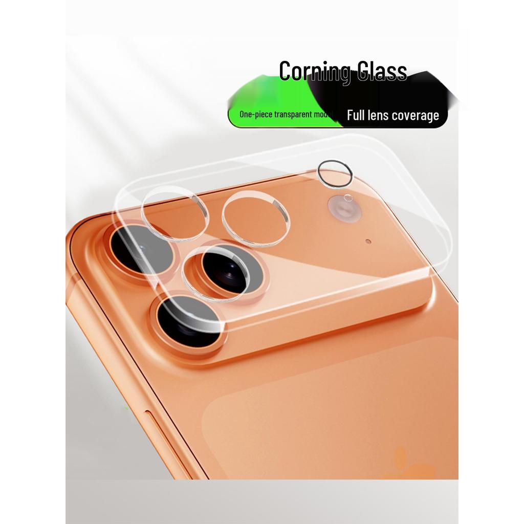 Transparent Lens Film for iPhone 15/14PM: Full Coverage Rear Camera Protector