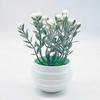 PP Plastic Fake Flower Pot Simulation Gypsophila Small Potted Artificial Flower