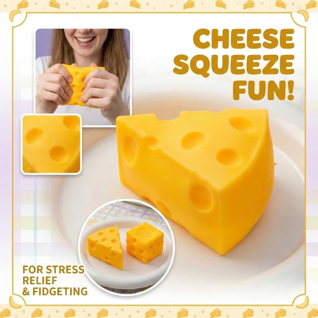 Jouet Anti-Stress Squishy, Petit Pain Souple en Caoutchouc