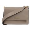 Nessa Brand Logo Leather Crossbody Bag Women's Brown