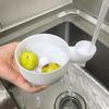 Portable Fruit Wash Bowl Vegetable Washer 3D Printing Food Washing Spinner Automatic Cleaning Machine For Kitchen Draining