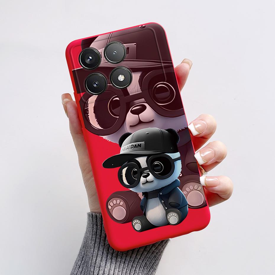For Poco F6 Pro Case For Xiaomi Poco F6 Pro PocoF6 Cover Fundas Coque Astronaut Silicone Soft TPU Phone Case Bumper Poco F6 Pro
