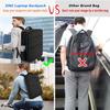 Ultra-thin Expandable Laptop Backpack with USB for Business Trips