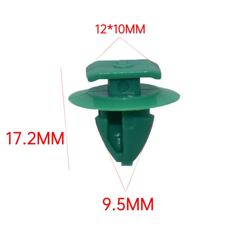 10-100X Car Door Post Trim Side Fender Rear Wheel Arch Flares & Moulding Trim Clips  For Fiat 500X 71748293 Jeep Fastener Clips 100X