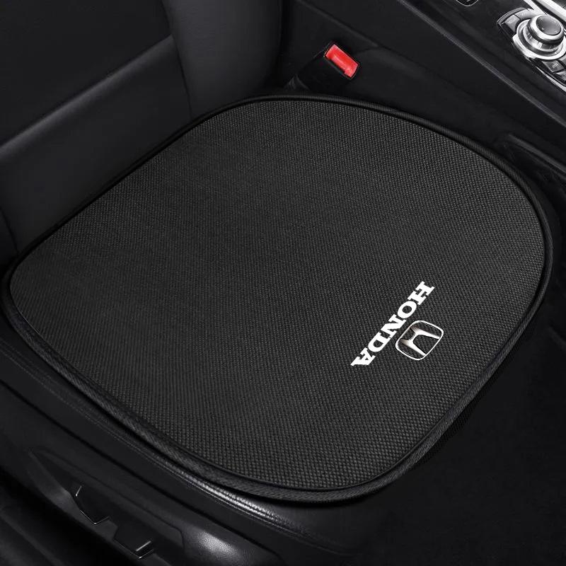 Flax Breathable Car Seat Cover Seat Protect Cushion Accessories For Honda Civic Accord Fit Jazz Pilot CRV Odyssey Passport City
