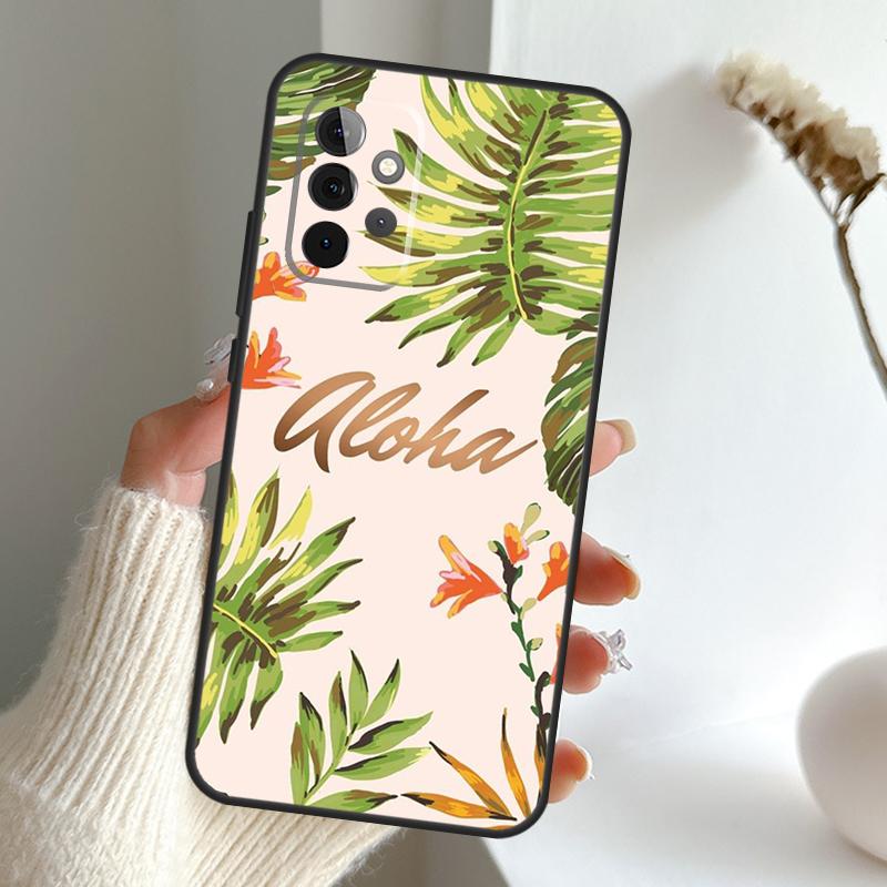 Hello Hawaii Aloha Beaches Case For Samsung Galaxy A55 A15 A35 A56 A06 A16 A26 A36 A32 A52 A13 A33 A53 A14 A34 A54 A17