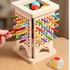 Pull Out Stick Game Toys Colorful Wooden Stick Board Games Parent-Child Interactive Puzzle Toys