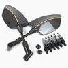 For YAMAHA MT01 MT03 MT-07 MT-09/Tracer 900 700 Tenere FJ09 MT10 Carbon Black Motorcycle Accessories Side Rearview Mirrors