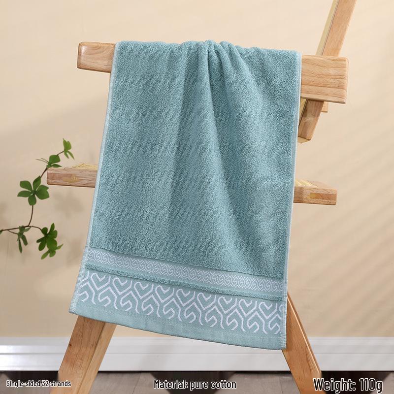 Thick Absorbent Pure Cotton Face Towel for Adults