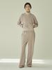 NOUVE Stretch Jersey Zip-Up - Beige