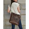 Leather Tote Bag for Woman Leather Purse Anniversary Gift for Her Leather Laptop Woman Work Bag Girlfriend Shoulder Shopper Handmade