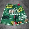 Shorts Deportivos Americanos Bordados Celtics Mixiu para Hombre Retro de Secado Rápido Transpirables Street Shorts Shorts de Baloncesto