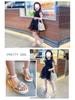 2025 Summer Rhinestone Bow Sandals for Girls - Casual Soft Princess Shoes for Little and Big Kids