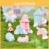 Adorables Résine Terrain de Jeu Micro Paysage Bricolage Accessoires Décoration Gâteau Roue Ferris Toboggan Carrousel