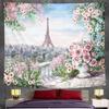 2022 Plant and Flower Fantasy Scene Home Decoration Tapestry Mandala Tapestry Hippie Bohemian Decorative Yoga Mat Bedroom Sheet