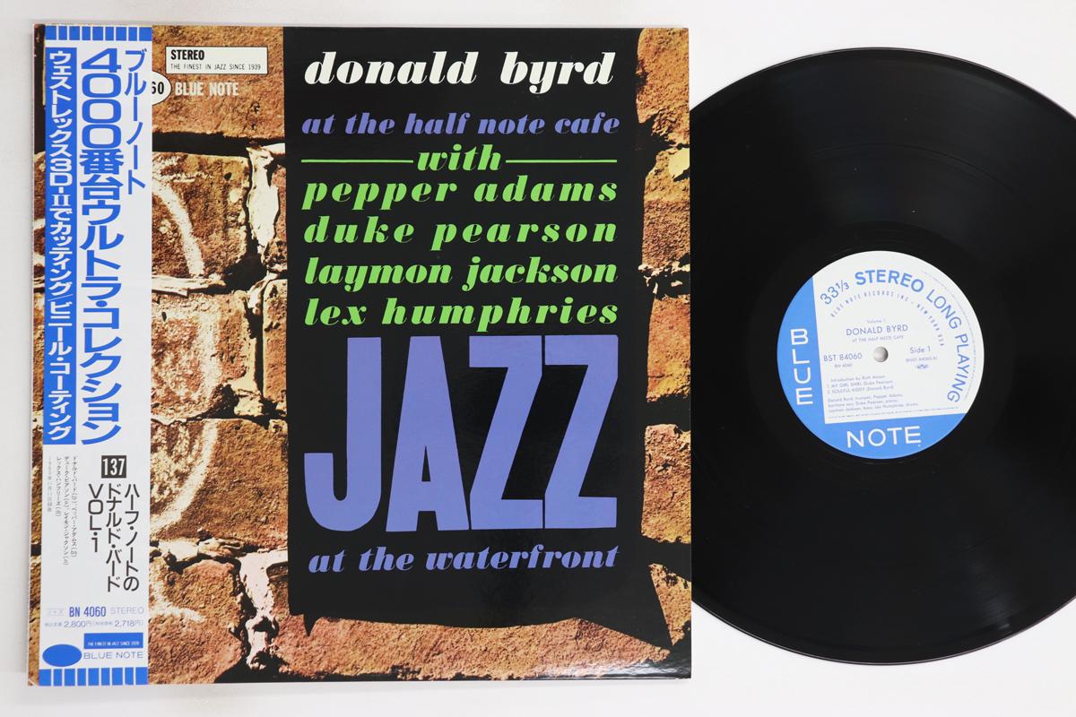 

LP Record DONALD BYRD - At The Half Note Cafe, Vol. 1 BN4060 BLUE NOTE 1992 Japan Obi Jazz Used