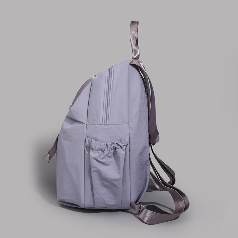 Nylon Backpack Women's Large Capacity Lightweight Schoolbag Student Travel Backpack