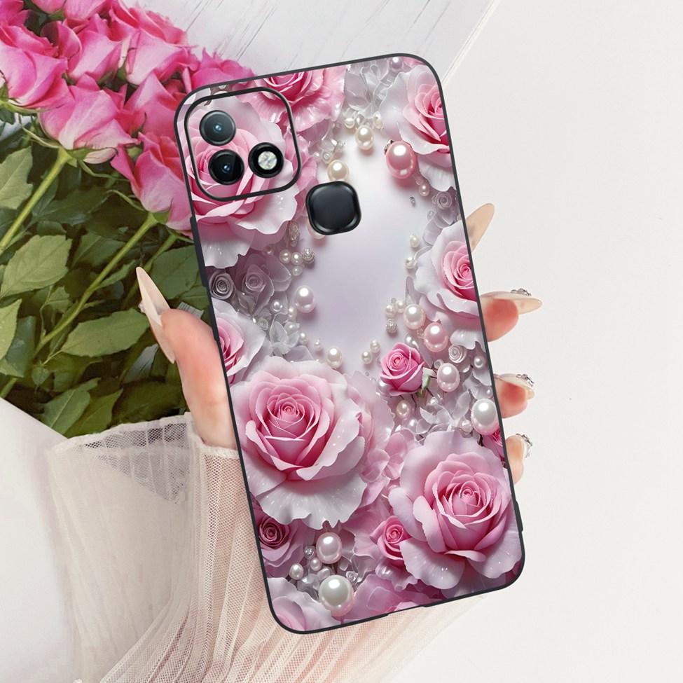 For Infinix Hot 10i Case Luxury Butterfly Fashion Girls Boys Cute Painted Casing For Inifnix Hot 10i X659 X659B X658E Cover