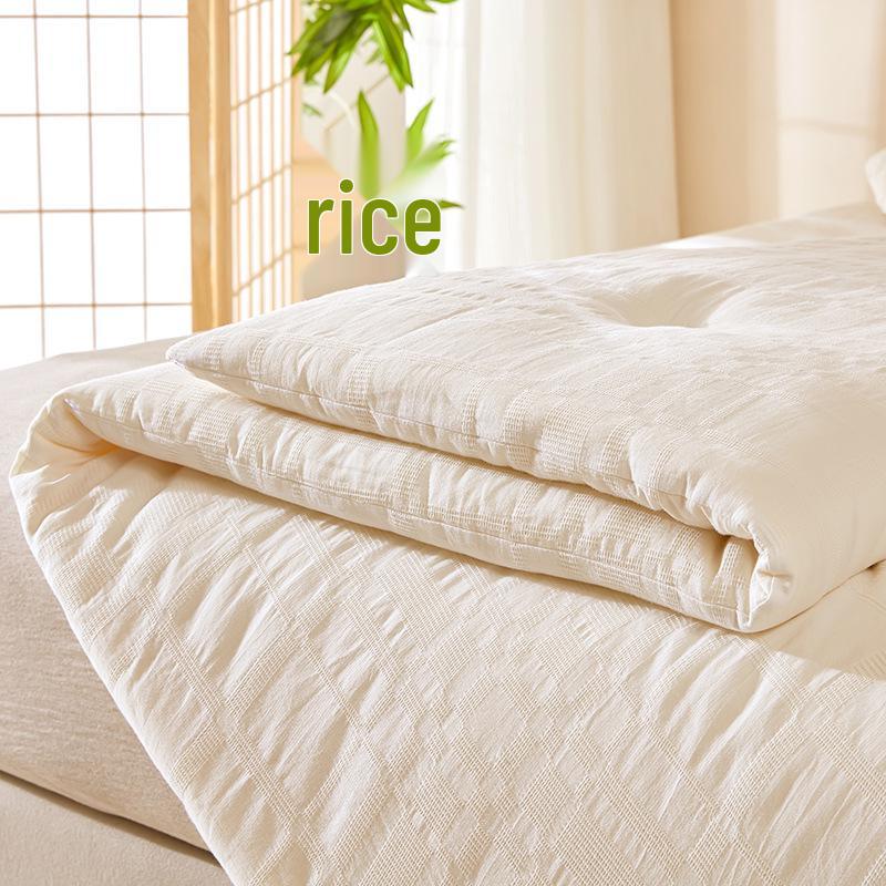 35% Cotton Soy Fiber Quilt: Maternal & Infant Grade, Thickened Jacquard, for Air Conditioning, Winter, Spring, and Autumn - Mother-Child Quilt