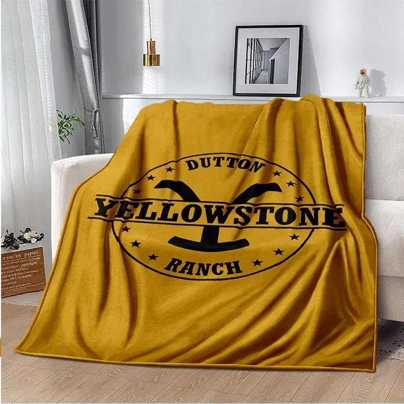 Yellowstone Warm Blanket for Living Room Bedroom Bed Sofa Couch Office Gifts Flannel Throw Blankets 30x40in
