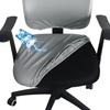 Waterproof Office Desk Chair Cover PU Chair Seat Cover Stretchable Rotating Computer Arm Chair Slipcovers Protector Cover