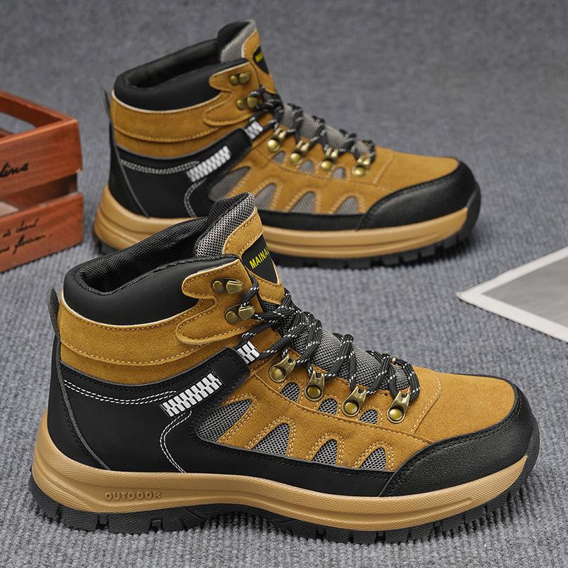 Men s Shoes Outdoor Hiking Shoes Casual Sneakers Large Size Xiyin TEMU Pinduoduo 39