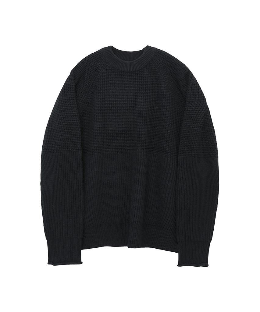 Leopeusaideu Fisherman Knit Black
