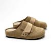 European Boken slippers women's outerwear bag head half slippers 2025 summer new breathable thick-bottomed versatile casual slippers