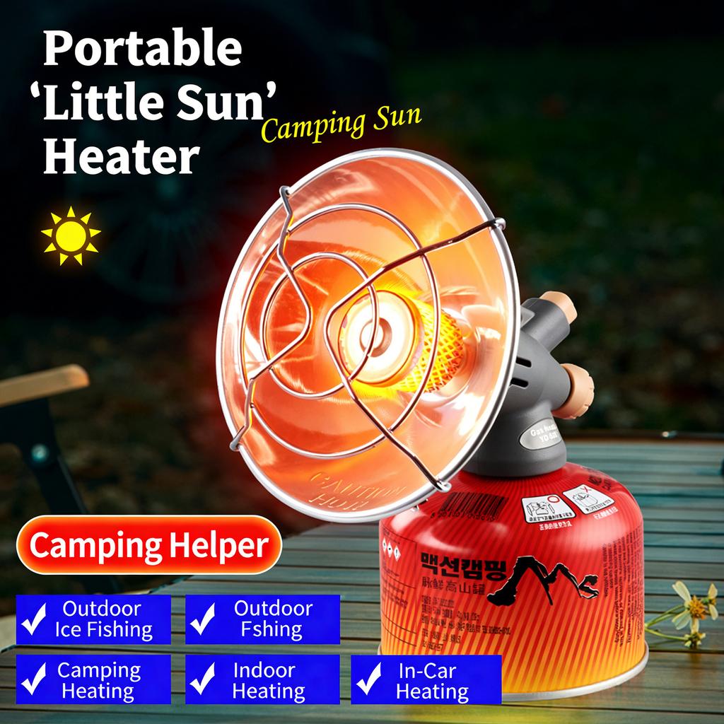 Chauffage d'extérieur, Chauffage à gaz radiant sans fil monté sur le dessus, Convient pour les patios, le camping, la pêche et les garages.