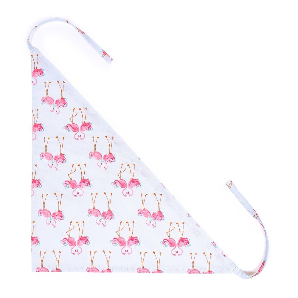 LAURA ASHLEY/COLORFUL CANDY STYLE Apron for Girls (Middle School/High School Students) with Headscarf Set, Stylish for Cooking Classes, Pretty Flaming