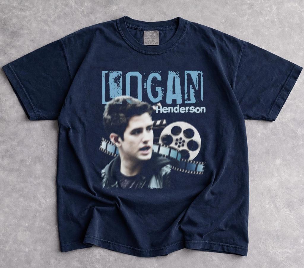 Logan Henderson Shirt, Vintage Big Time Rush Shirt, Pop Boyband Graphic Top, Logan Henderson Concert Shirt, Y2K Aesthetic Fan Apparel