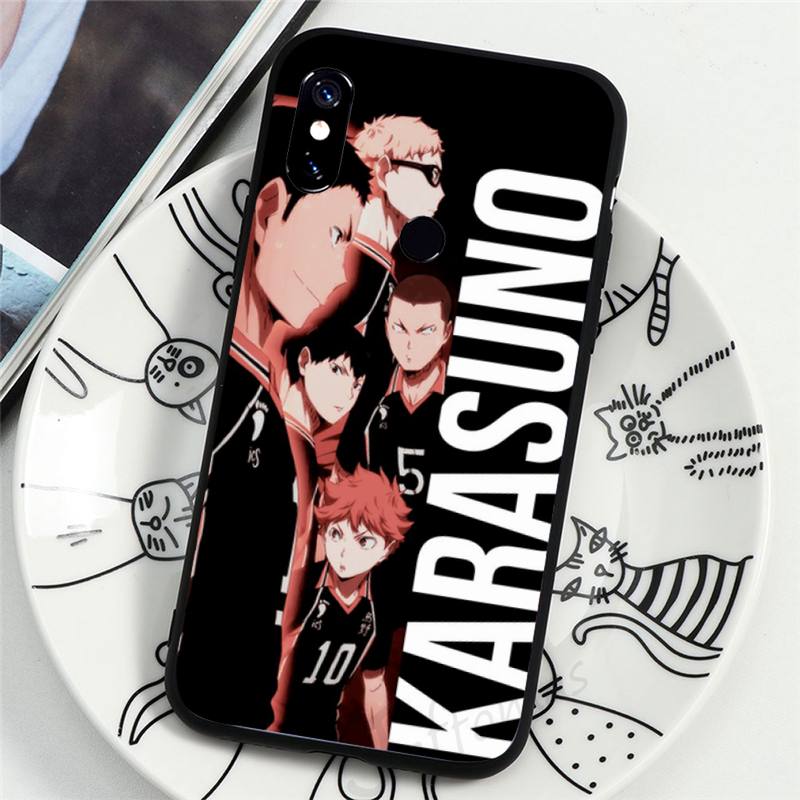 Anime Haikyuu Fly Phone Case Shell Cover Coque Fundas For Xiaomi Redmi 4x 5 Plus 6A 7 7A 8 Mi8 8lite 9 Note 4 5 7 8 Pro